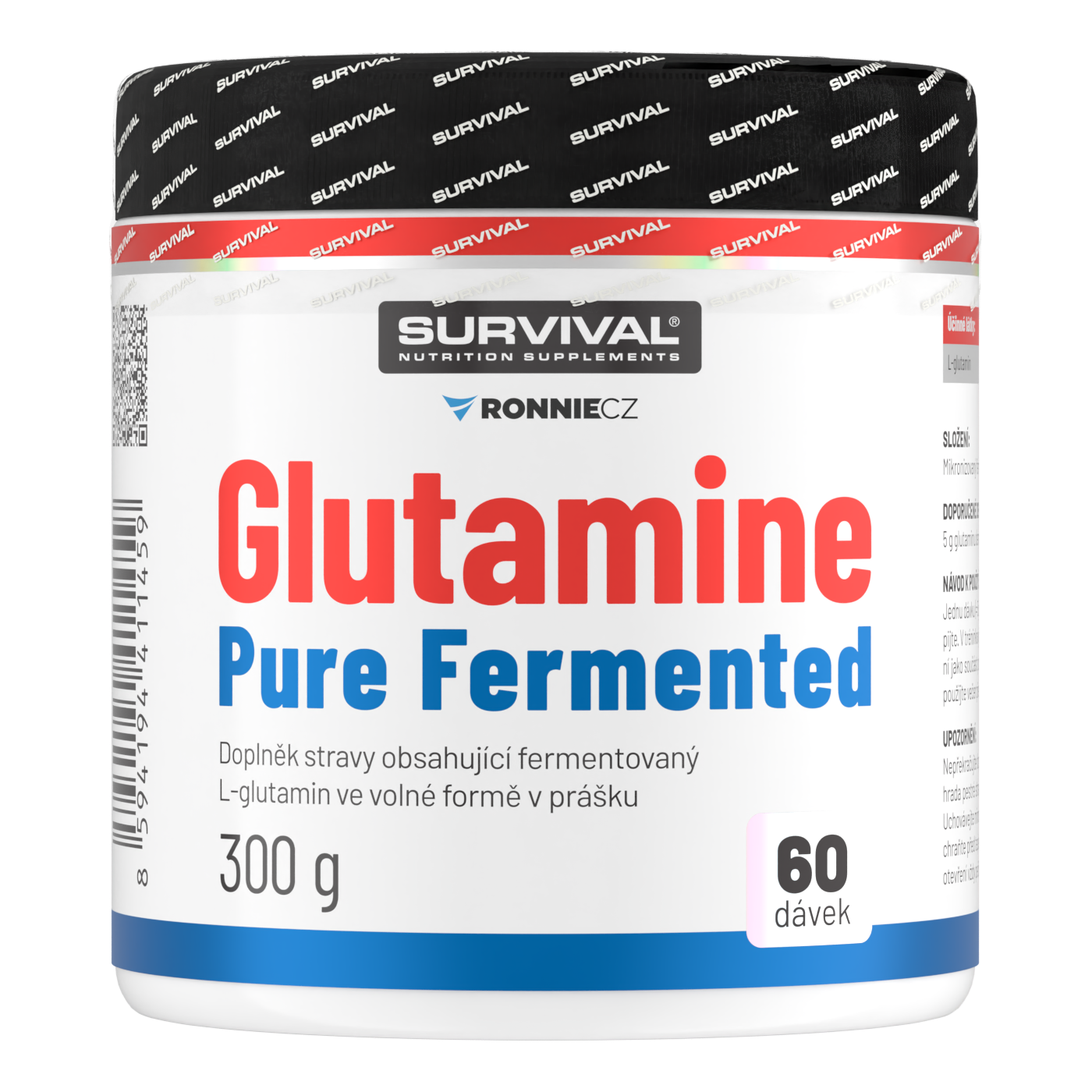 Survival Glutamine Pure Fermented 300 g