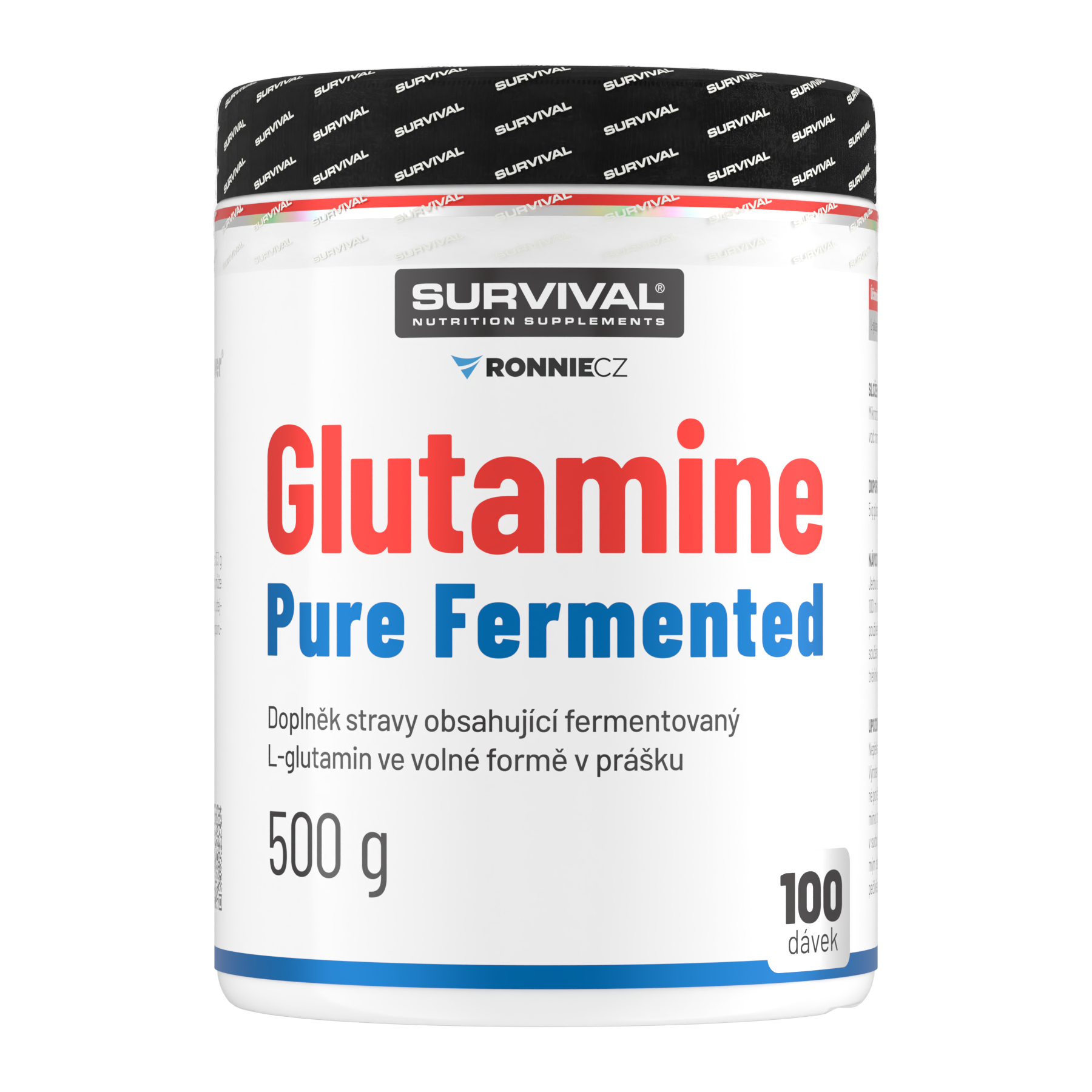 Survival Glutamine Pure Fermented 500 g