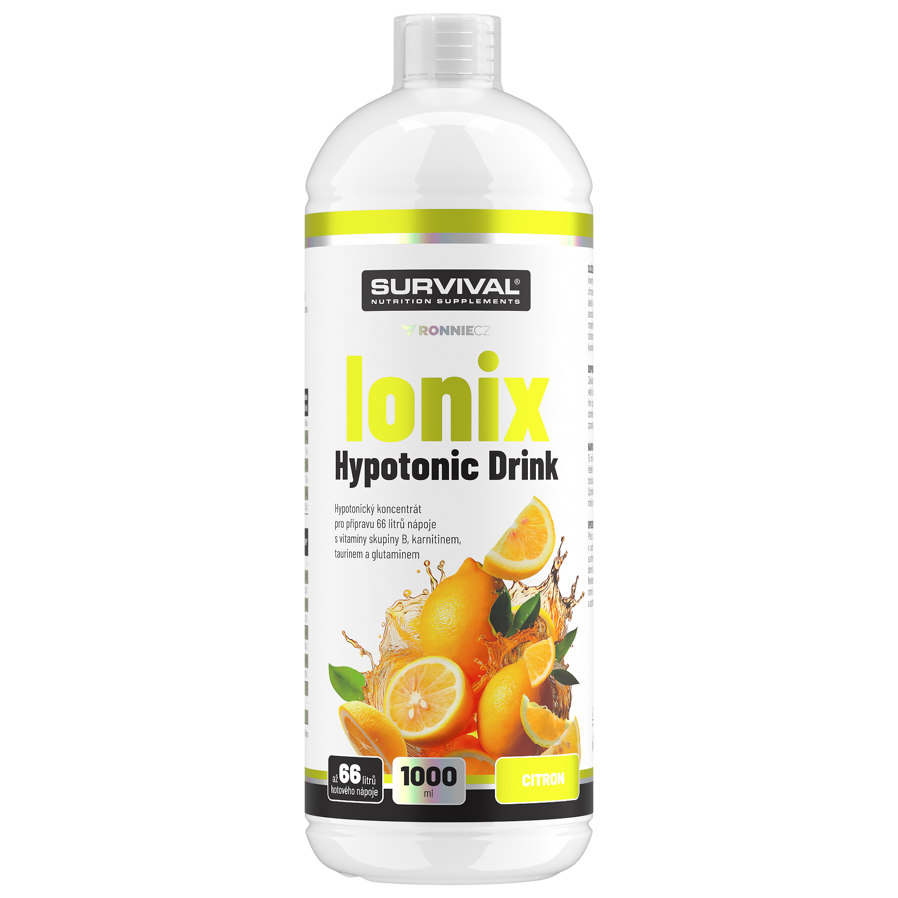 Survival Ionix Hypotonic Drink 1000 ml citron