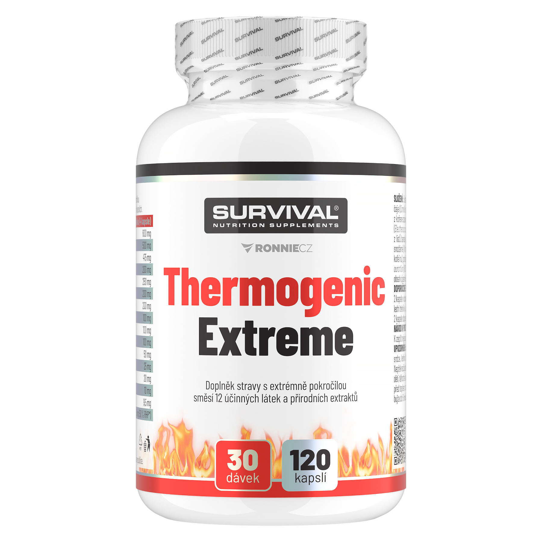 Survival Thermogenic Extreme 120 cps