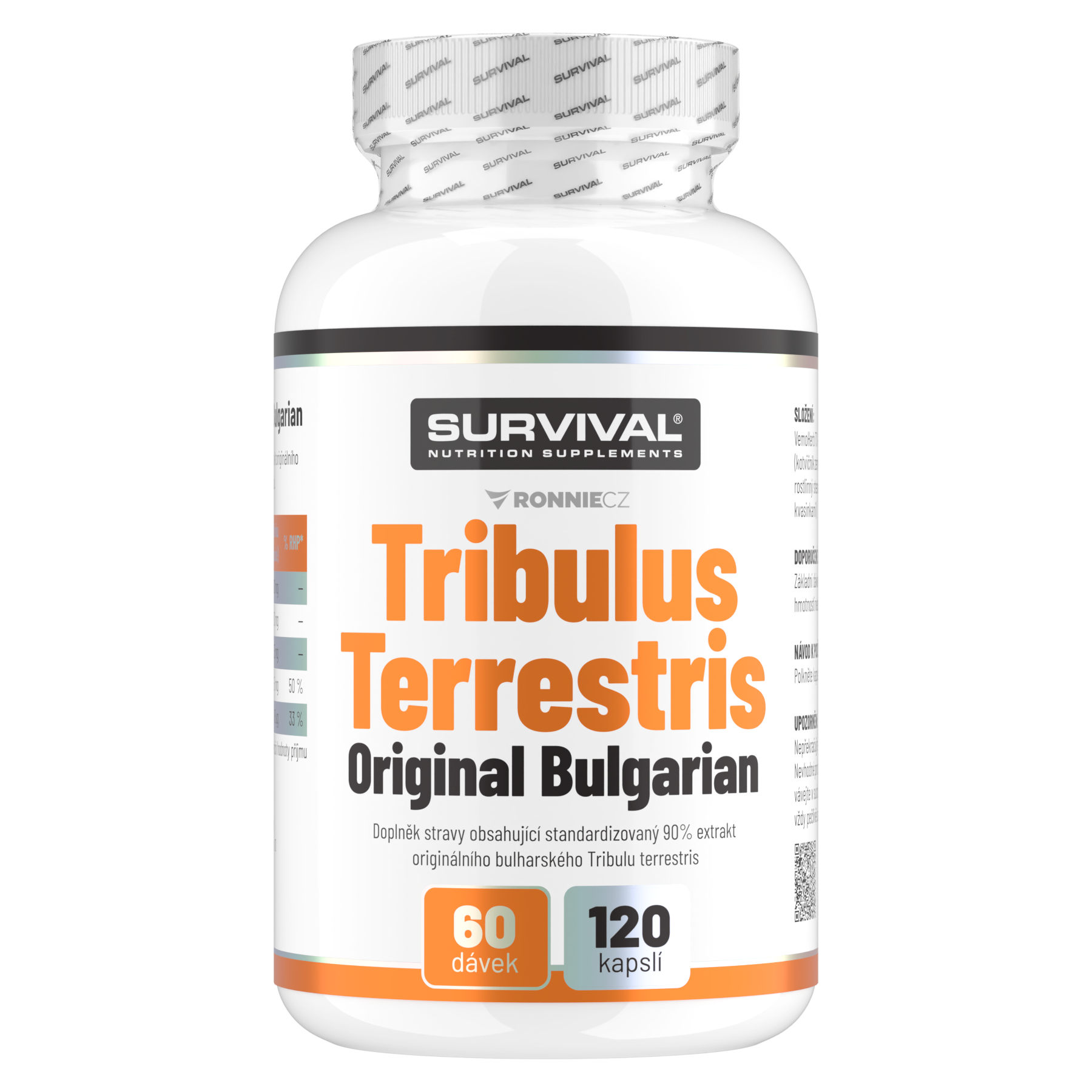 Survival Tribulus Terrestris Original Bulgarian 120 cps