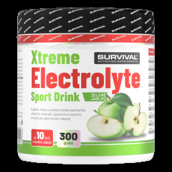 Survival Xtreme Electrolyte Sport Drink 300 g zelené jablko