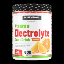Survival Xtreme Electrolyte Sport Drink 600 g pomeranč