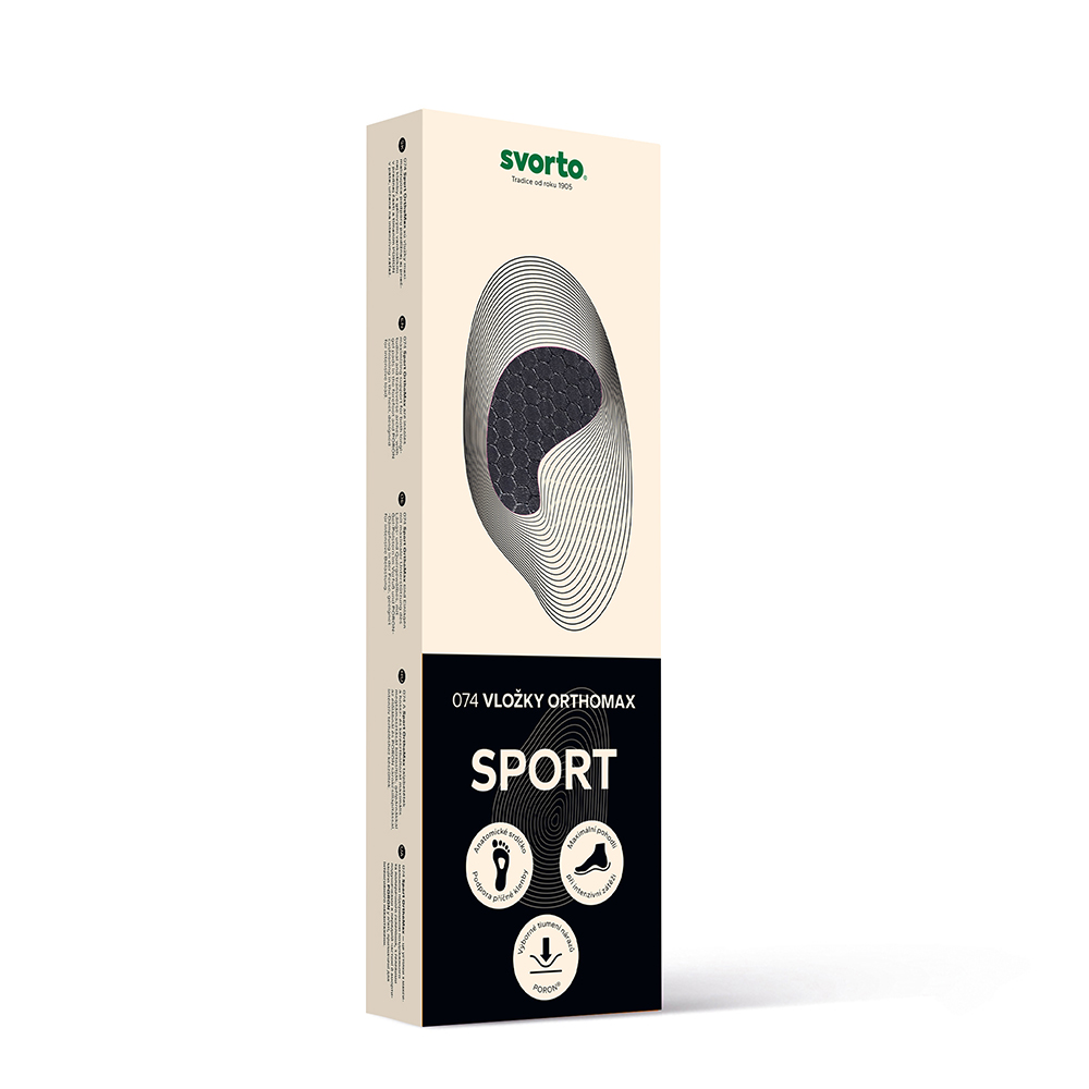 Svorto 074 Vložky Sport ORTHOMAX vel. 45-46 1 pár