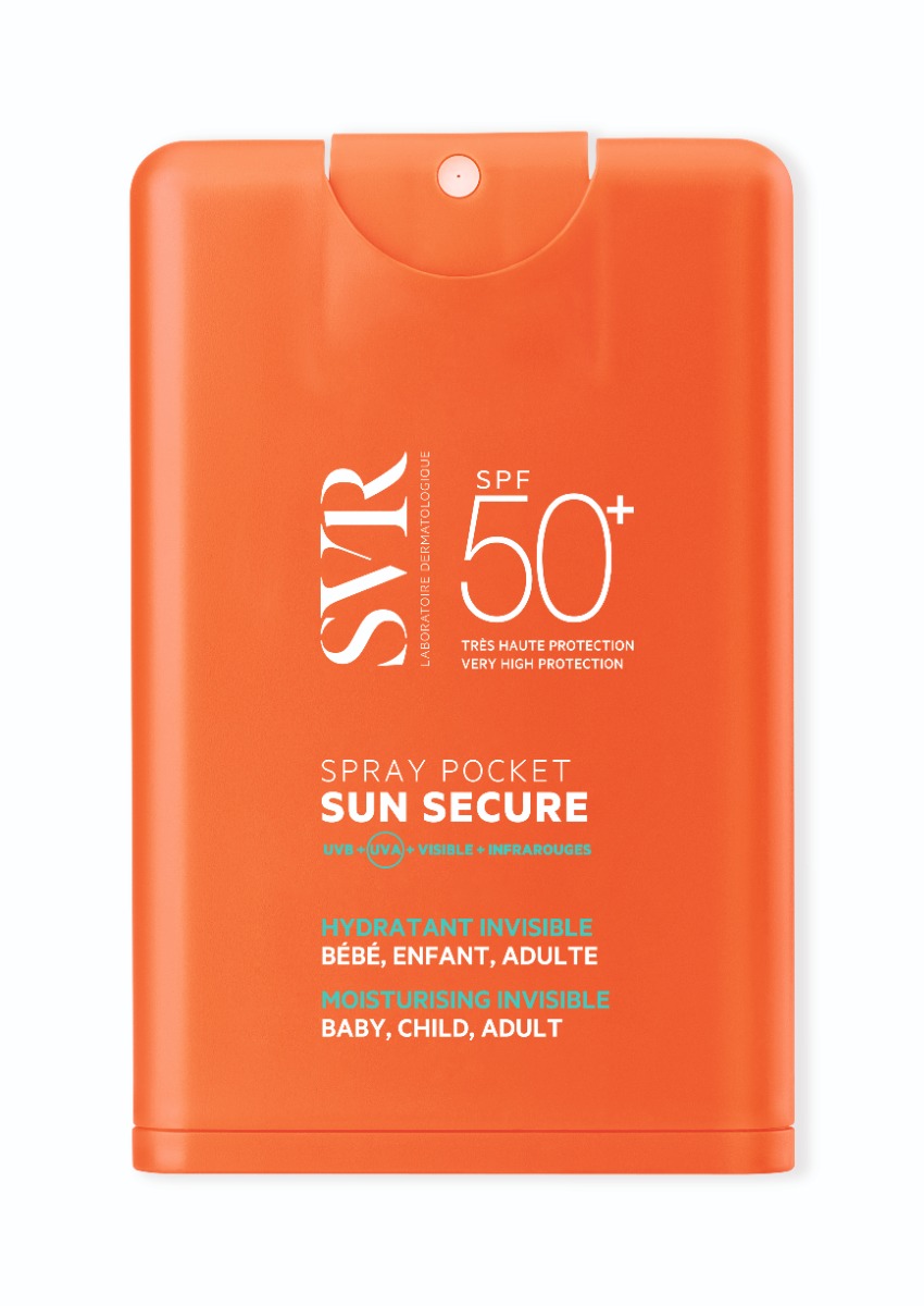 SVR Sun Secure SPF50+ sprej do kapsy 20 ml