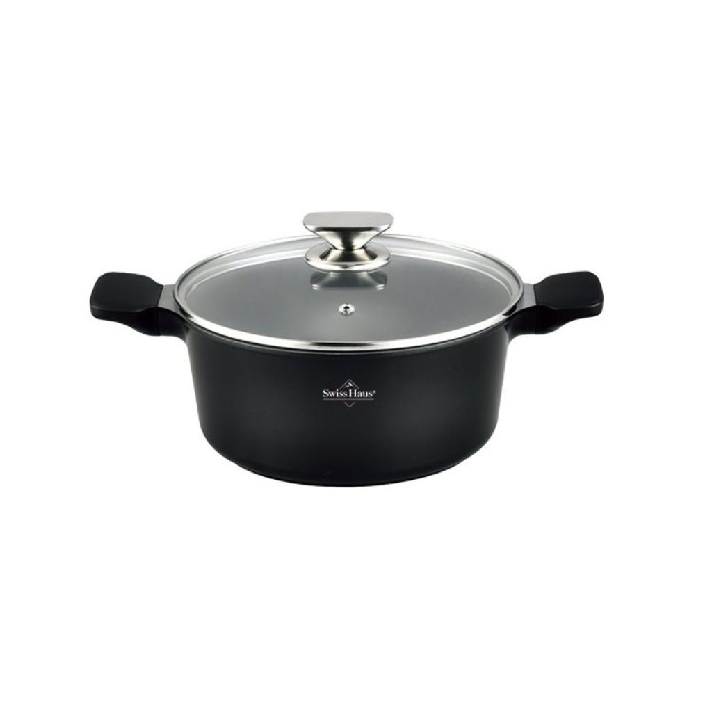Swiss Haus Hrnec se safírovým povrchem 24 cm, 4 l