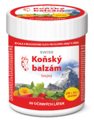 SWISS Koňský balzám hřejivý 300 ml