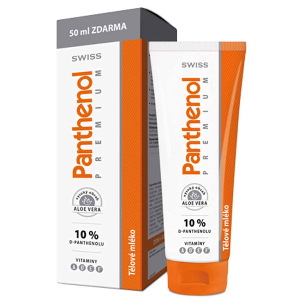 SWISS Panthenol Premium 10% Tělové mléko 250 ml