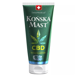 SWISSMEDICUS Koňská mast s CBD chladivá 200 ml
