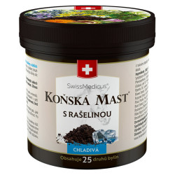 SWISSMEDICUS Koňská Mast s rašelinou chladivá 250 ml