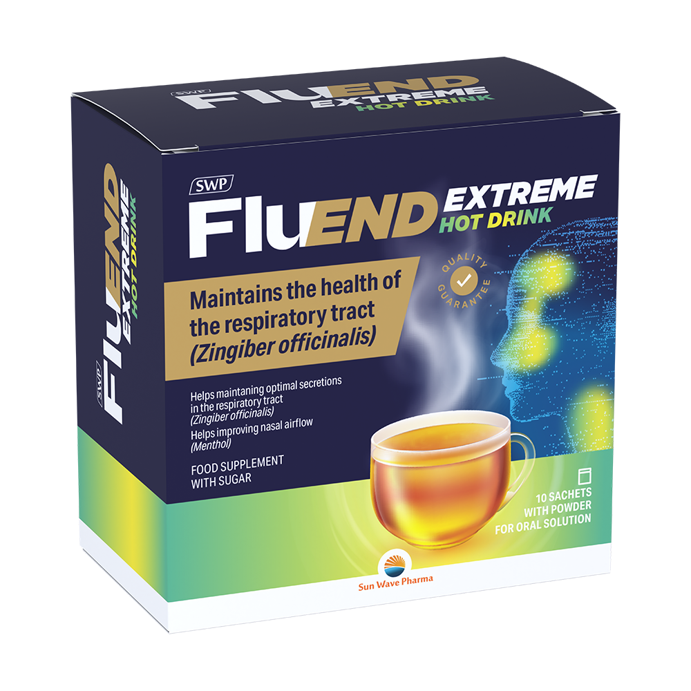 SWP Fluend Extreme hot drink 10 sáčků