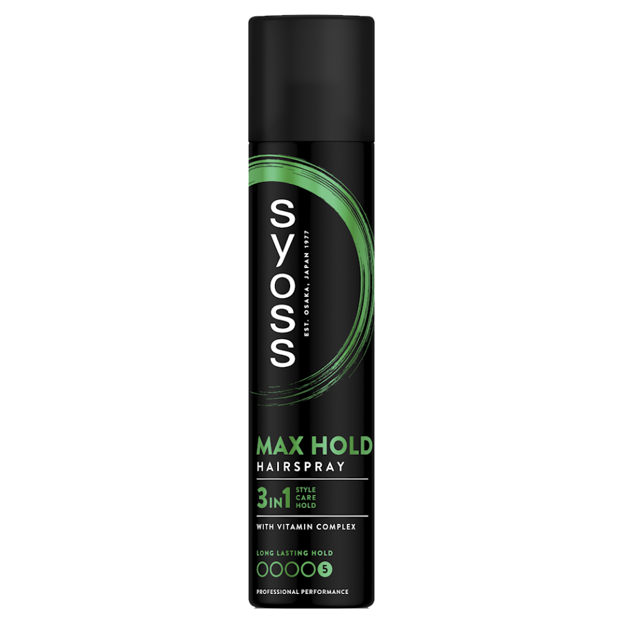SYOSS Lak na vlasy max hold 300 ml