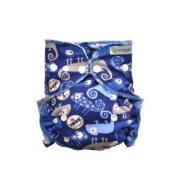 T-tomi Kalhotková plena - přebalovací set patentky Chameleons