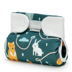 T-tomi Ortopedické abdukční kalhotky - suchý zip Animal friends (3-6kg)