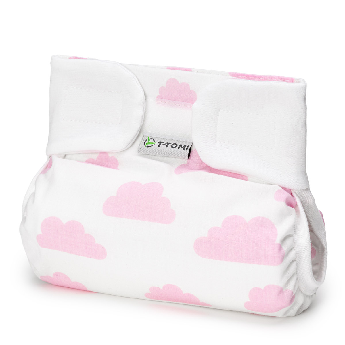 T-tomi Ortopedické abdukční kalhotky - suchý zip Pink clouds (3-6kg)