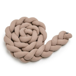 T-tomi Pletený mantinel 180 cm Mocca