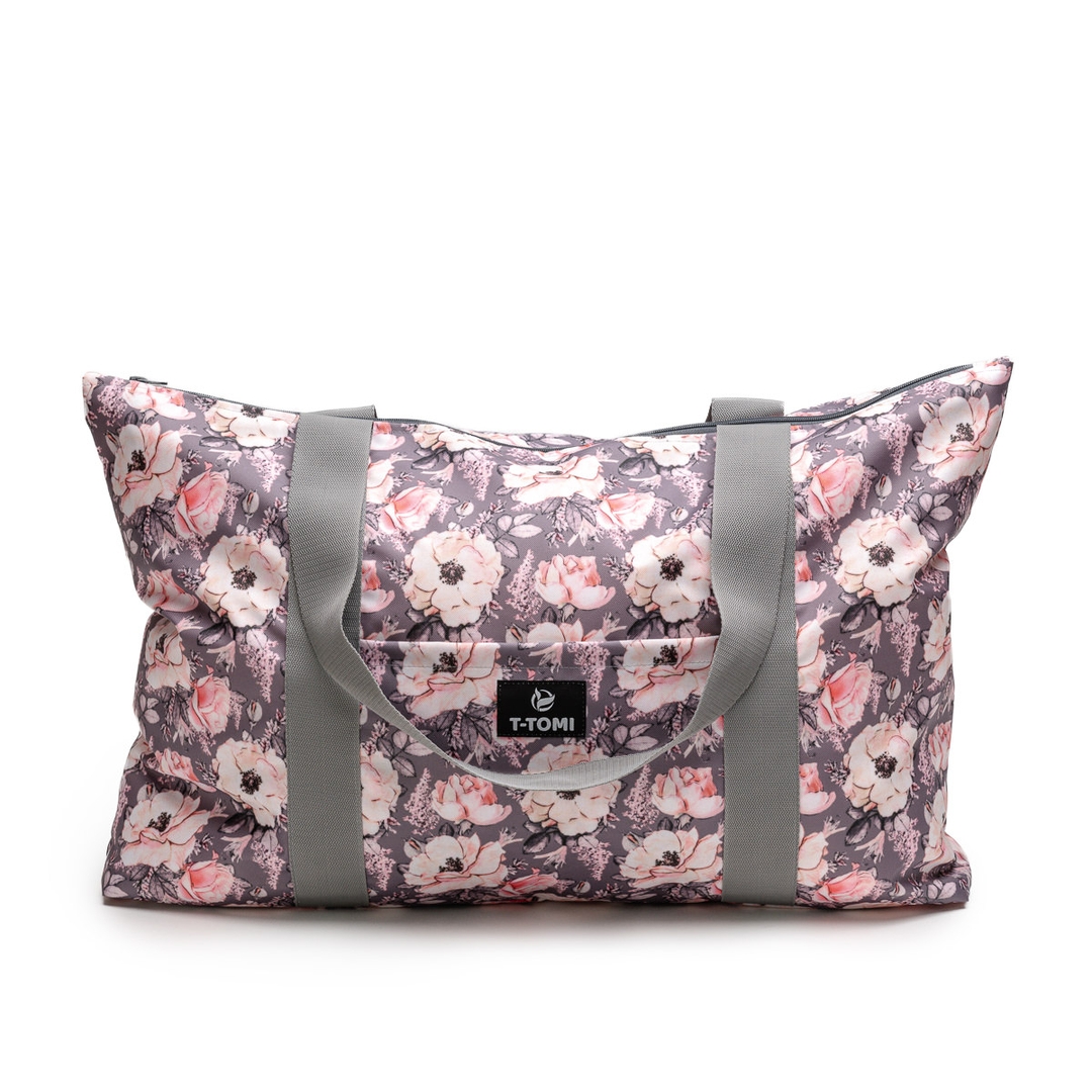 T-tomi Shopper bag Grey flowers