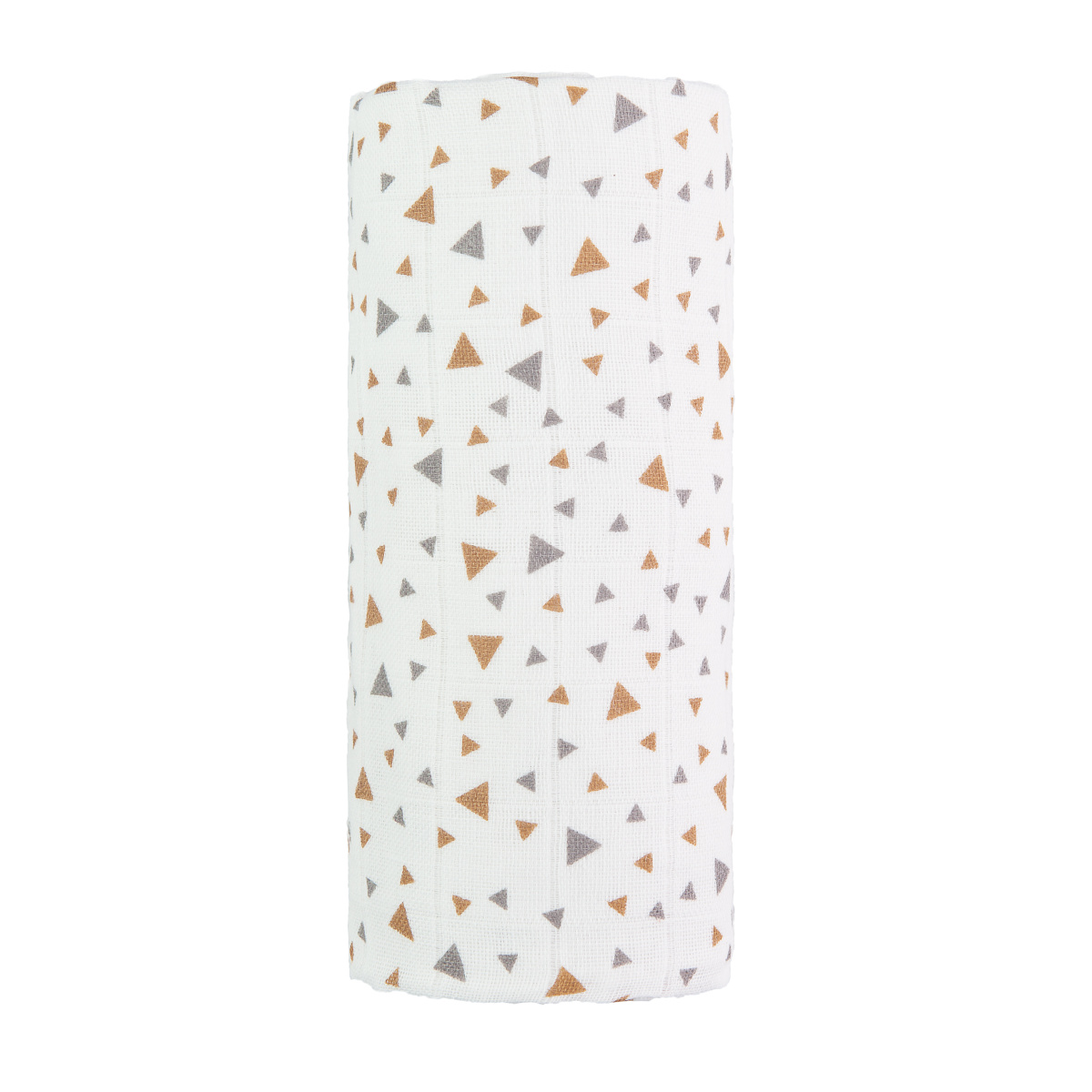 T-tomi Velká bavlněná TETRA osuška 120x120 cm 1 ks beige triangles