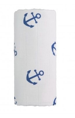 T-tomi Velká bavlněná TETRA osuška 120x120 cm 1 ks kotvy