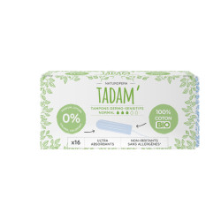 Tadam Dermo sensitivní tampony z BIO bavlny normal 16 ks