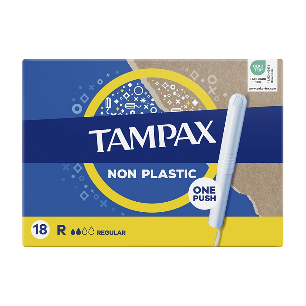 TAMPAX Tampony s aplikátorem Regular 18 kusů
