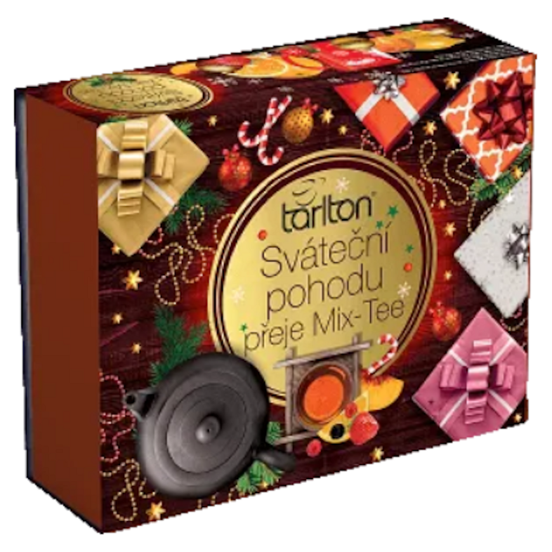 TARLTON Sváteční pohoda kolekce černých čajů 60 nálevových sáčků