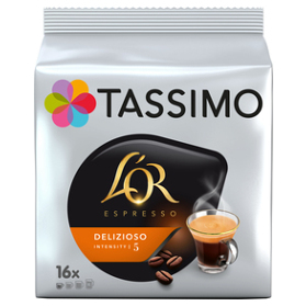 TASSIMO Delizioso 16 kapslí