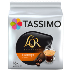 TASSIMO Delizioso 16 kapslí