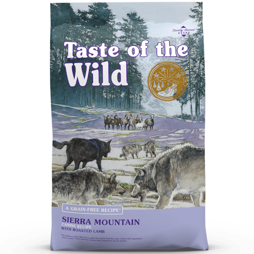 TASTE OF THE WILD Sierra Mountain Canine granule pro psy, Hmotnost balení: 2 kg