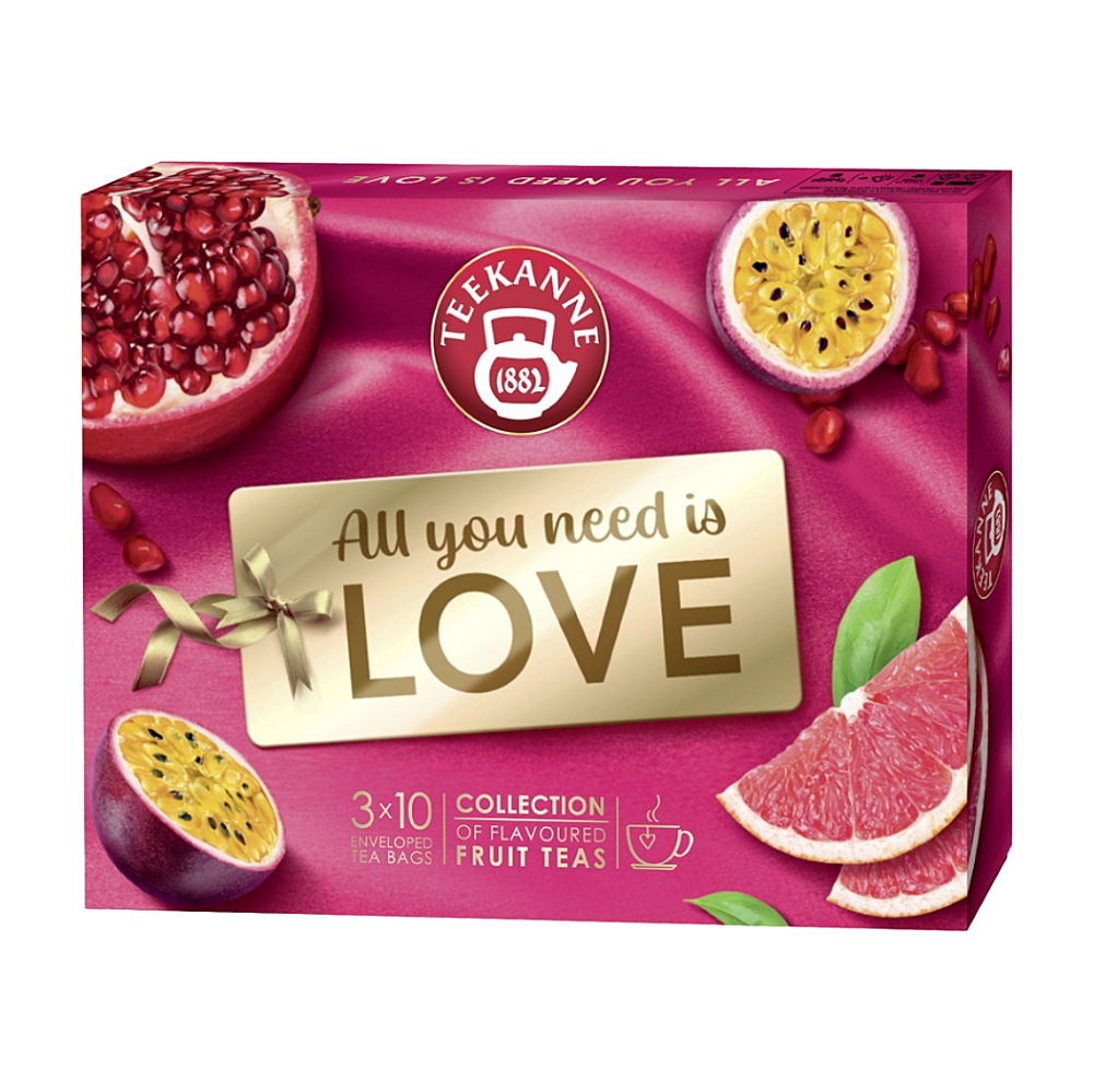 TEEKANNE Love collection ovocno bylinné čaje 3 x 10 sáčků
