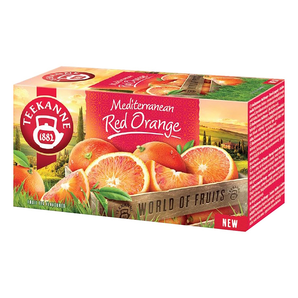 TEEKANNE Mediterranean red orange ovocný čaj 20 sáčků