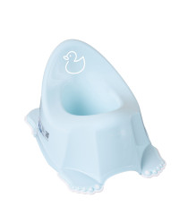 Tega Baby Dětský nočník Kačenka s hudbou – protiskluzový nočník pro děti, sv. modrý