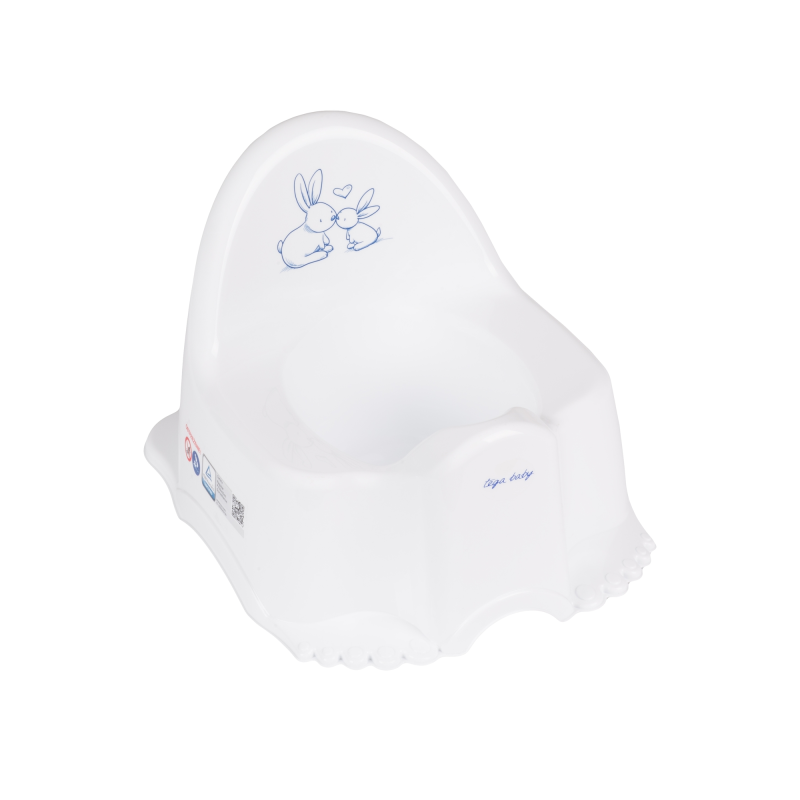 Tega Baby Nočník s melodií Eco Bunny - bílý