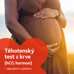 Těhotenský test z krve (hCG hormon) - laboratorní vyšetření