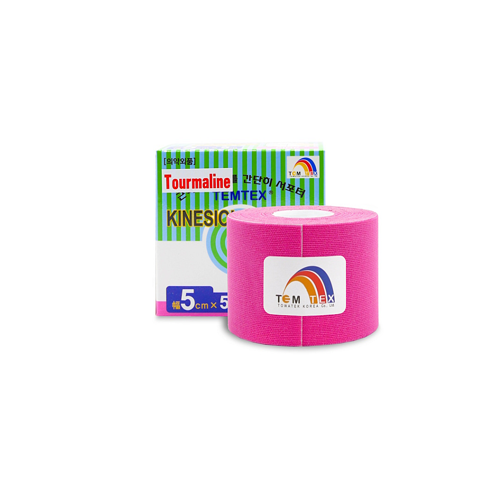 TEMTEX Tejpovací páska Tourmaline růžová 5cm x 5m