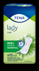 TENA Lady Normal Slim Inkontinenční vložky 12 ks