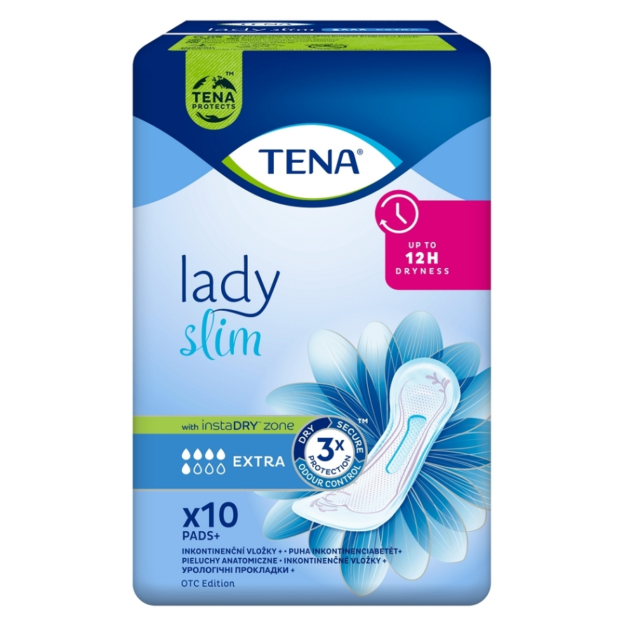 TENA Lady Slim Extra inkontinenční vložky 5 kapek 10 kusů