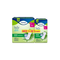 TENA Lady Slim Normal inkontinenční vložky 4 kapky 36 kusů
