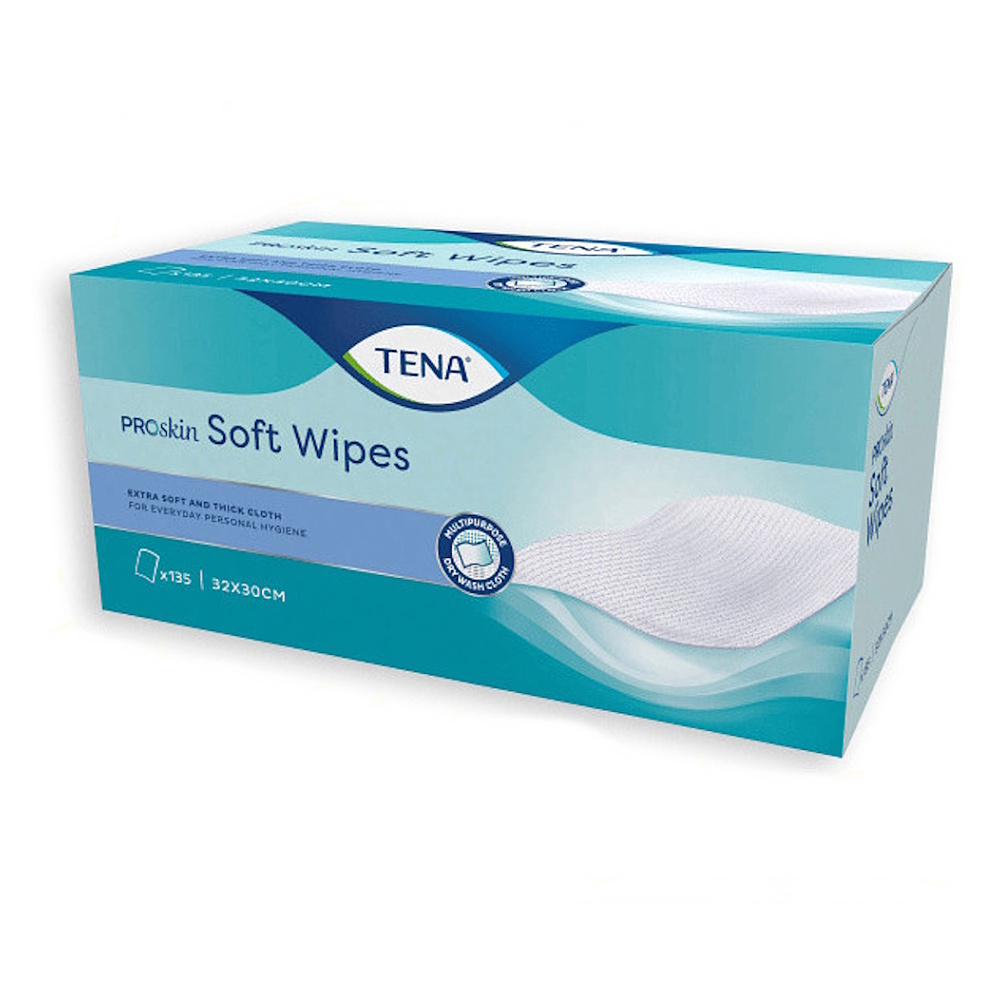 TENA Soft Wipe jemná utěrka 135 kusů