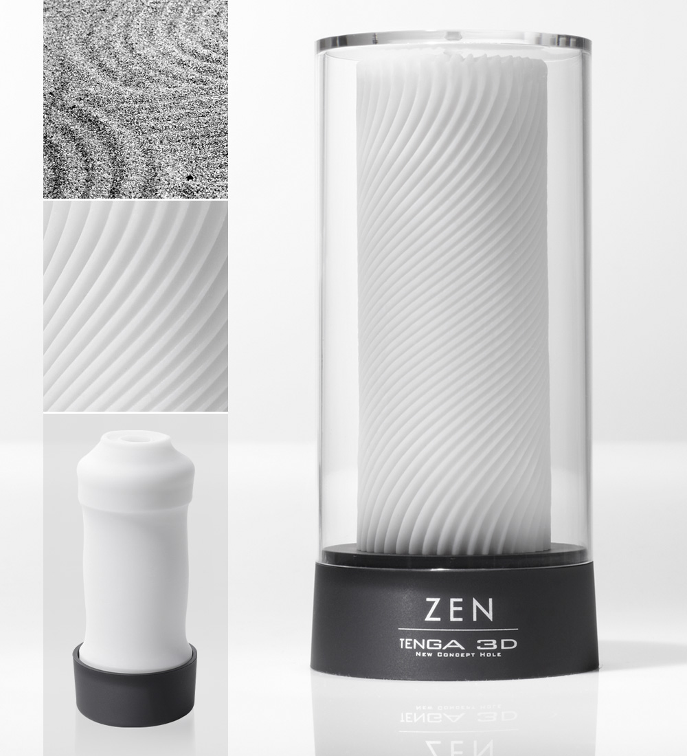 TENGA Masturbátor 3D Zen (14,7 cm)
