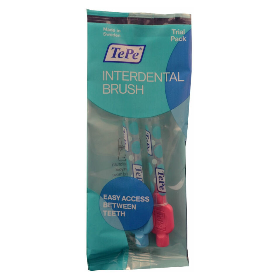 TEPE Mezizubní kartáčky Normal Duopack 0,4 mm + 0,6 mm (1+1) v sáčku