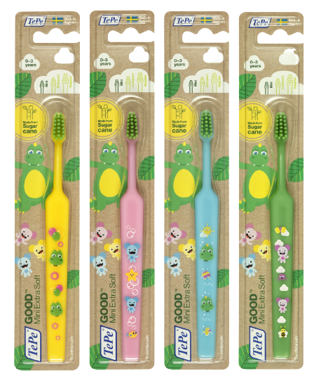 TEPE Zubní kartáček Mini s potiskem x-soft blister 1 ks