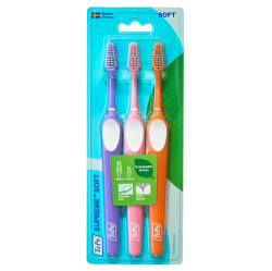 TEPE Zubní kartáček Supreme Soft  3 ks