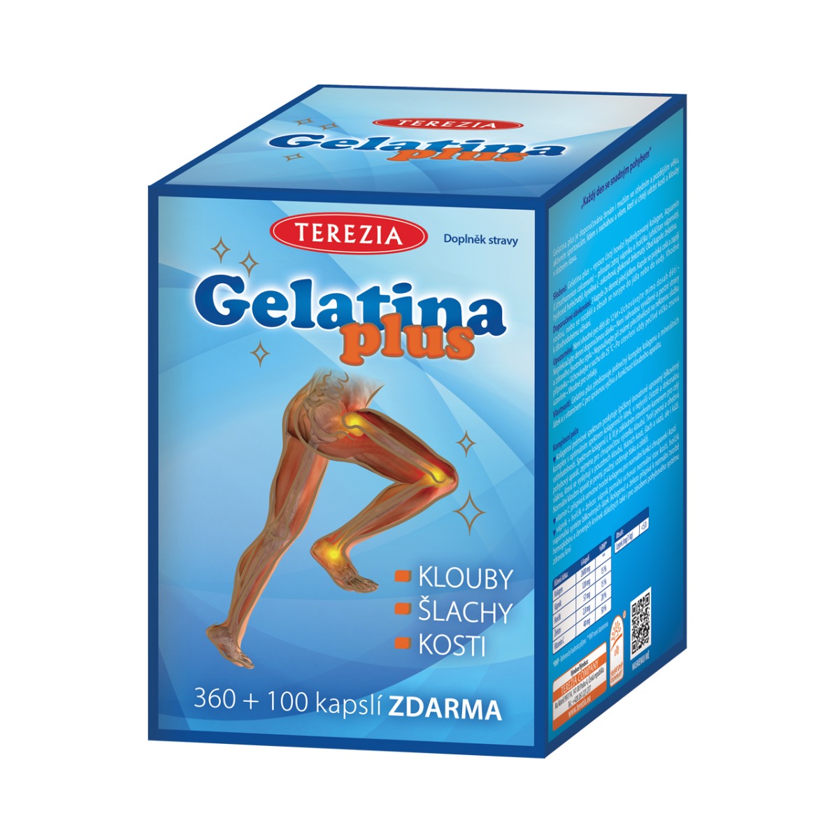 Terezia Gelatina Plus 360+100 kapslí