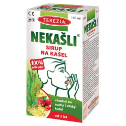 Terezia NEKAŠLI 100% přírodní bylinný sirup 150 ml