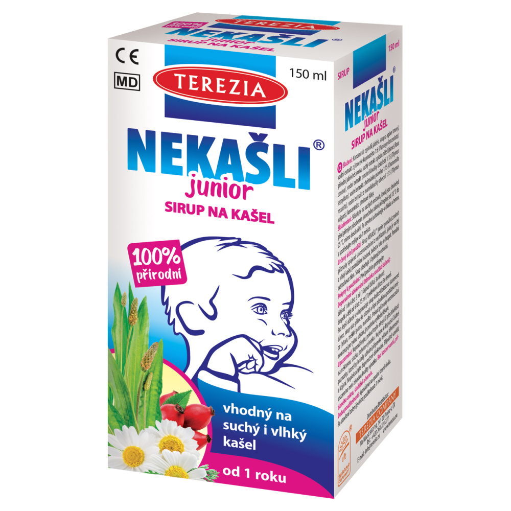 Terezia NEKAŠLI Junior sirup na kašel 150 ml
