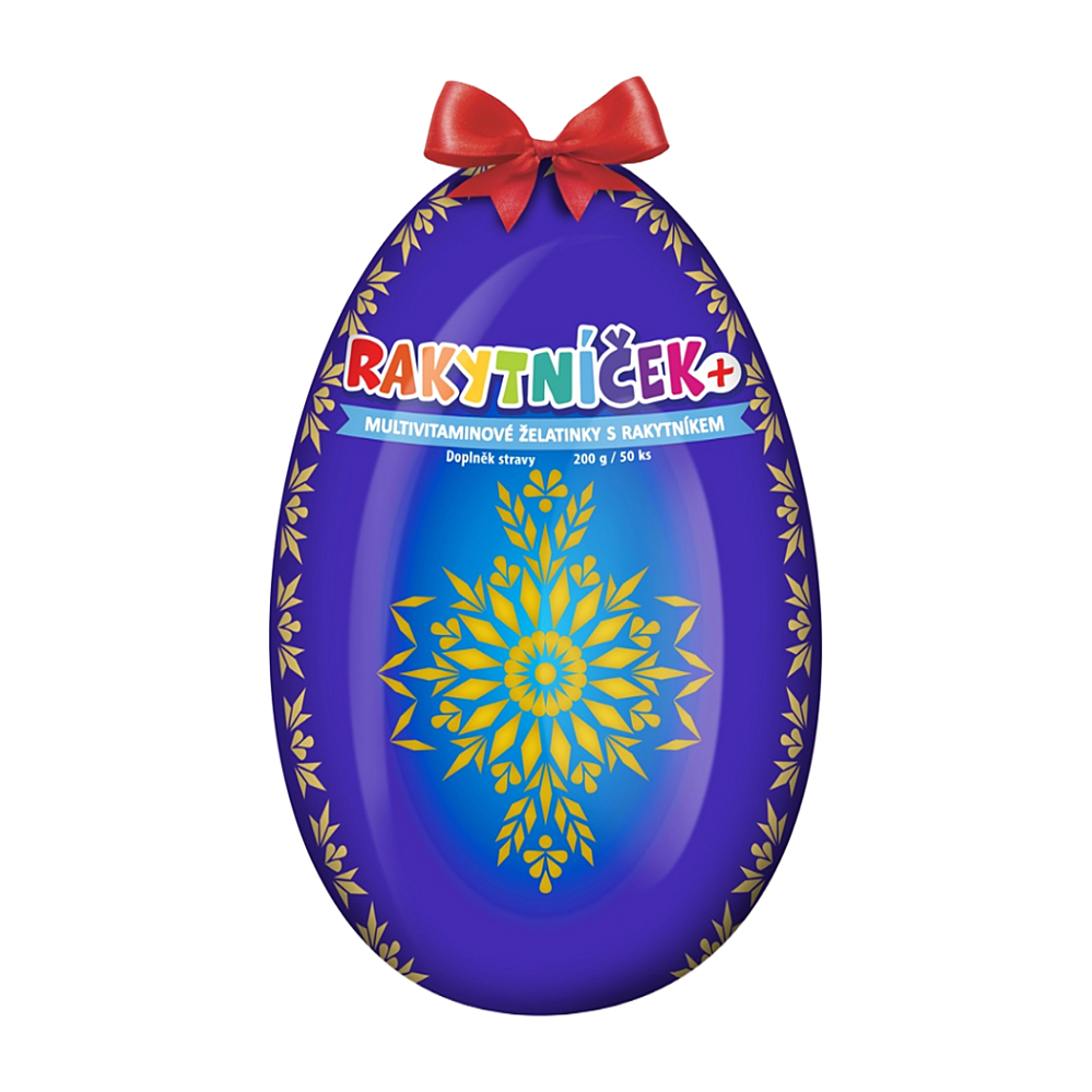 TEREZIA Rakytníček + želatinky modré vejce 50 kusů