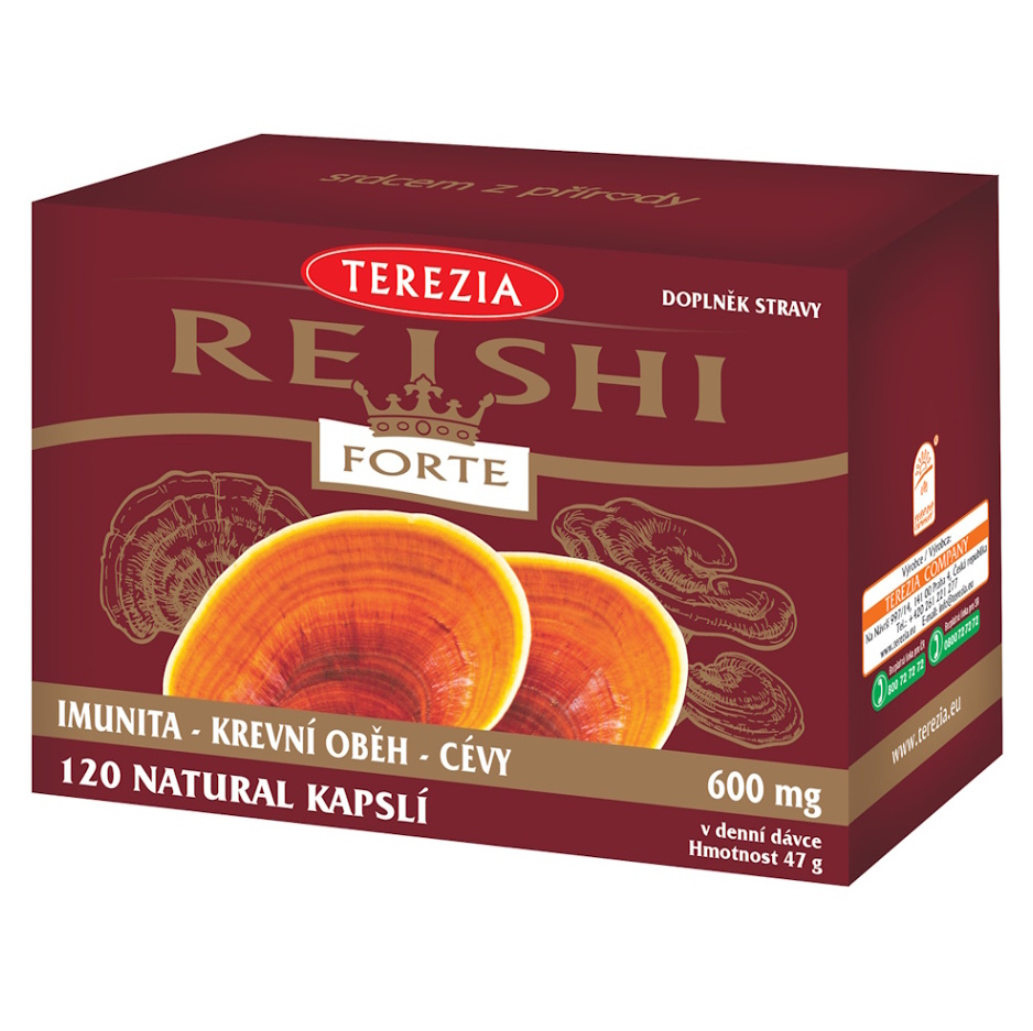 TEREZIA Reishi FORTE 120 kapslí