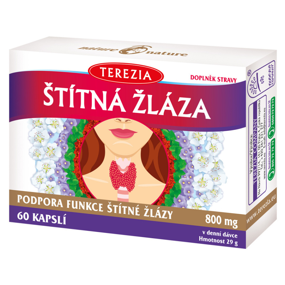 TEREZIA Štítná žláza 60 kapslí