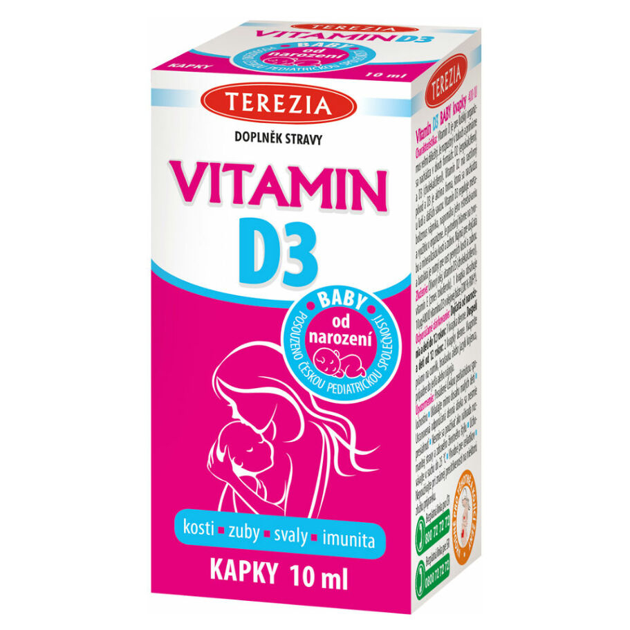 TEREZIA Vitamin D3 BABY kapky 10 ml